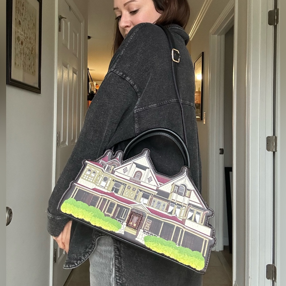 Winchester Mystery House handbag, 100th anniversary. Made by The Oblong Box Shop